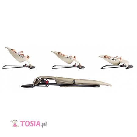 BabyBjorn leżaczek Balance Soft Cotton / Jersey Szary / Szary