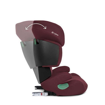 Cybex Solution X i-Fix Rumba Red Fotelik Samochodowy 15-50 kg