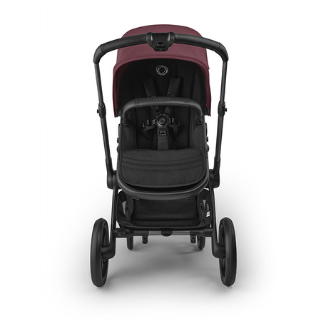 Bugaboo Fox 5 Renew Graphite/Black Haritage/Dark Cherry wózek 2w1 głęboko-spacerowy