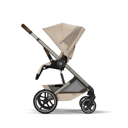 Cybex Balios S Lux 2026 Almond Beige wózek 2w1 głęboko-spacerowy