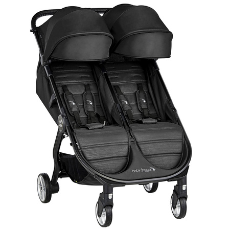 Baby Jogger City Tour 2 Double Pitch Black podwójny wózek spacerowy