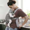 BabyBjorn nosidełko Mini Jersey Szaroczarny