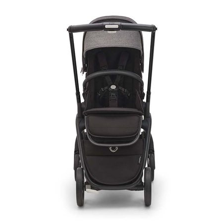Bugaboo Dragonfly wózek spacerowy rama Black/Midnight Black-Grey Melange