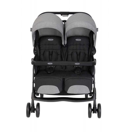 Graco Duorider Steeple Grey wózek bliźniaczy