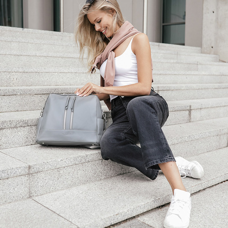 Joissy Plecak i Torba dla Mamy 2w1 Mini Dark Grey