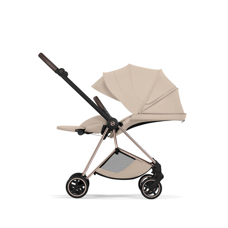 Cybex Mios 4.0 Style Rosegold Cozy Beige wózek 2w1 głęboko-spacerowy