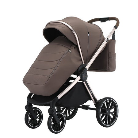 Adamex Spark Champagne Fango wózek 2w1 głęboko-spacerowy