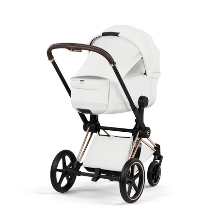 Cybex Priam 5.0 Rosegold Off White zestaw 3w1 z fotelikiem Cloud T i-Size
