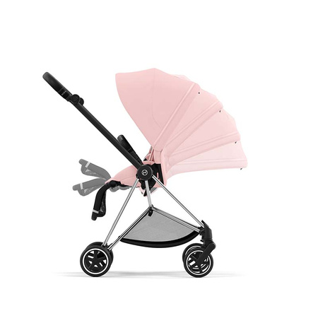 Cybex Mios Chrome Black Peach Pink wózek spacerowy