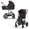 Cybex Balios S Lux 2.0 Chocolate Brown zestaw 3w1 z fotelikiem Cloud G Plus