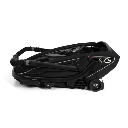 Hamax Breeze One Black przyczepka rowerowa z zestawem do biegania