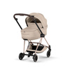 Cybex Mios 4.0 Style Rosegold Cozy Beige zestaw 3w1 z fotelikiem Cloud T i-Size
