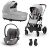 Cybex Balios S Lux Lava Grey zestaw 3w1 z fotelikiem Cloud T i-Size Plus