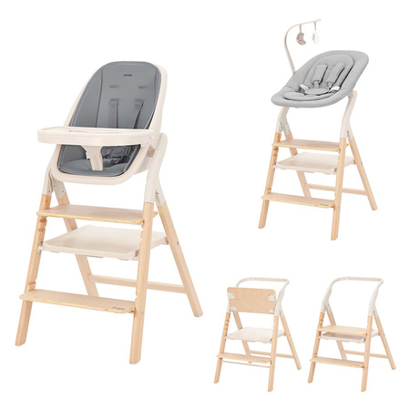 Carrello Ergo CRL-16701 Carbon Grey krzesełko do karmienia