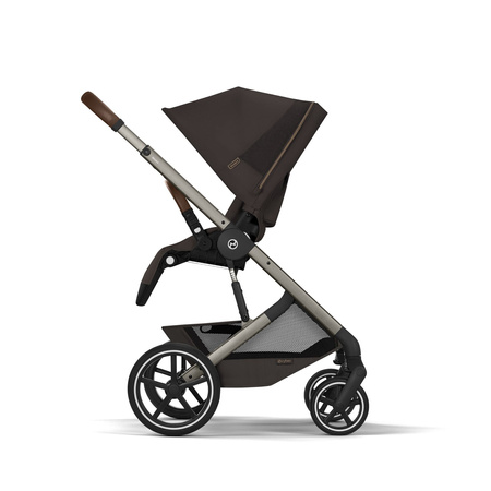 Cybex Balios S Lux 2026 ze składaną gondolą Chocolate Brown wózek 2w1 głęboko-spacerowy
