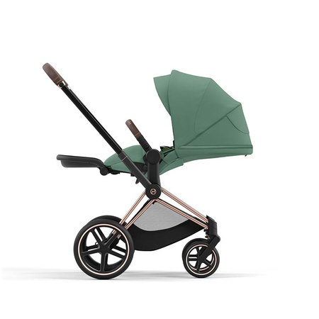 Cybex Priam 4.0 Leaf Green zestaw 4w1 z fotelikiem Cloud T Plus i bazą T