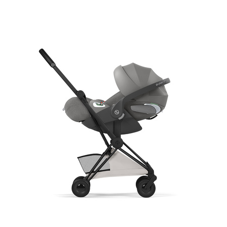Cybex Coya 2 Style Matt Black City Grey zestaw 3w1 z fotelikiem Cloud T i-Size