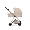 Cybex Mios 4.0 Style Champagne Gold Cozy Beige wózek 2w1 głęboko-spacerowy