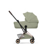 Cybex Coya 2 Style Rosegold Sage Green wózek 2w1 głęboko-spacerowy