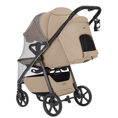 Carrello Bravo Carbon CRL-5530 Ketch Beige wózek spacerowy