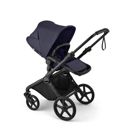 Bugaboo Cub Komplet Black/Deep Indigo wózek 2w1 głęboko-spacerowy