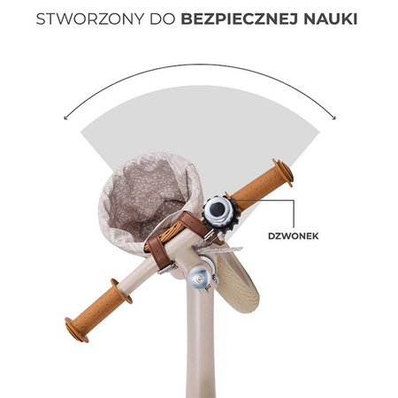 Kinderkraft Rapid 2 Bizuu Whisper Dune rowerek biegowy