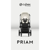 Cybex Priam 4.0 tapicerka siedziska OFF WHITE