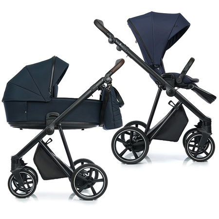 Roan IVI 2.0 Mystic Blue zestaw 3 w 1 z fotelikiem Cybex Cloud T