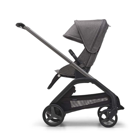 Bugaboo Dragonfly wózek spacerowy rama Graphite/Grey Melange-Grey Melange