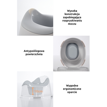 Ines&John Nocnik Dziecięcy Purple