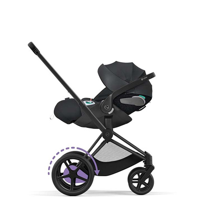 Cybex ePriam stelaż wózka spacerowego Matt Black