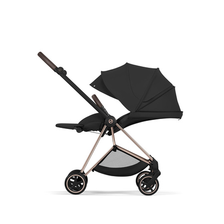 Cybex Mios 4.0 Comfort Rosegold Sepia Black wózek 2w1 głęboko-spacerowy