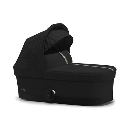 Cybex Avi Spin Moon Black zestaw 2w1 z Gondolą S i adapterami do gondoli