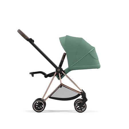 Cybex Mios Leaf Green zestaw 3w1 z fotelikiem Cloud T Plus