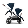 Cybex Gazelle S Ocean Blue zestaw spacerowy z dodatkowym siedziskiem