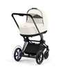 Cybex ePriam Matt Black OFF WHITE wózek 2w1 głęboko-spacerowy