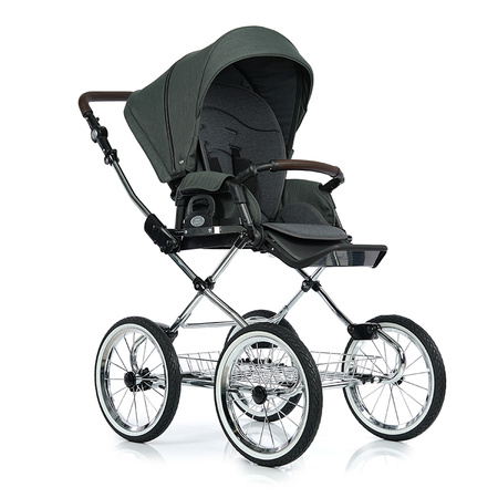 Roan Coss Classic Night Green wózek 2w1 głęboko-spacerowy