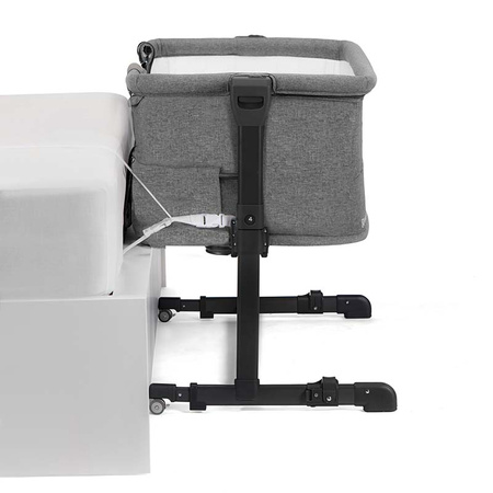 Kinderkraft Łóżeczko dostawne Neste Grow Dark Grey