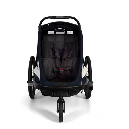 Hamax Breeze One White/Green przyczepka rowerowa