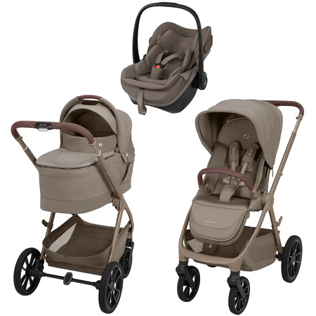 Maxi-Cosi Oxford+ 4w1 z Pebble Slide Pro i bazą Oak Truffle