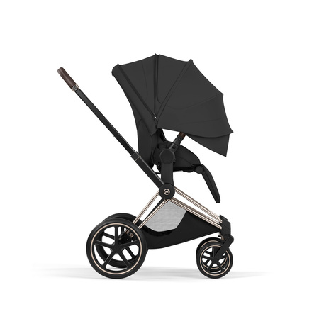 Cybex Priam 5.0 Champagne Gold Sepia Black wózek 2w1 głęboko-spacerowy