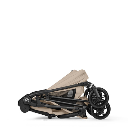 Cybex Melio Carbon Almond Beige wózek spacerowy
