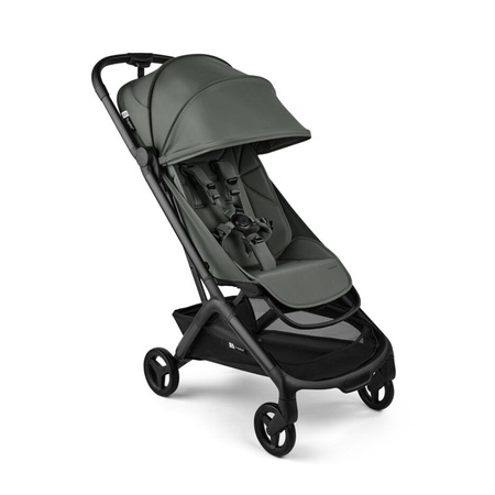 Bugaboo Butterfly 2 Forest Green zestaw z pałąkiem i folią przeciwdeszczową