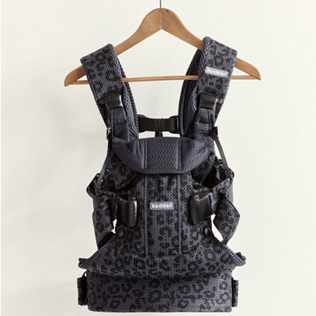 BabyBjorn nosidełko ONEAir 3D Mesh Antracyt/Leopard