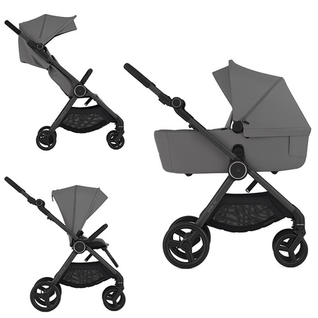 Anex iQ Basic Lune zestaw 5w1 z fotelikiem Maxi Cosi Pebble 360 Pro2 i bazą FamilyFix 360 Pro