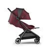 Bugaboo Butterfly Dark Cherry zestaw z pałąkiem i torbą transportową