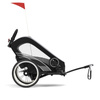 Cybex Zeno Bike All Black wielofunkcyjna przyczepka rowerowa