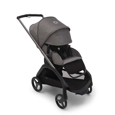 Bugaboo Dragonfly wózek spacerowy rama Graphite/Grey Melange-Grey Melange
