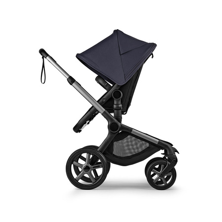 Bugaboo Fox 5 Renew Graphite/Black Haritage/Deep Indigo wózek 2w1 głęboko-spacerowy