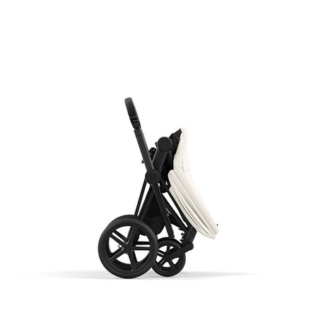 Cybex Priam 4.0 Matt Black OFF WHITE wózek spacerowy